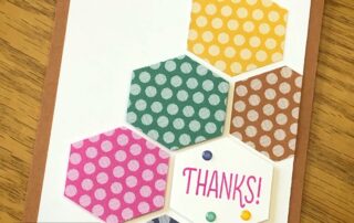 Hexagon card
