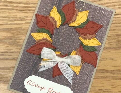 Wreath Gratitude Card