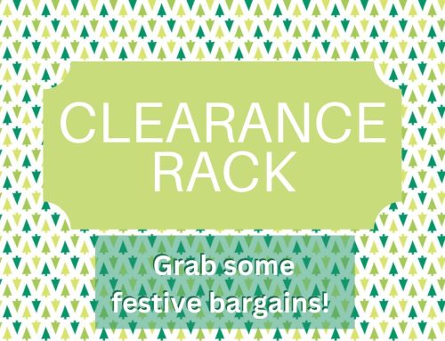 Clearance Rack Festive bargains