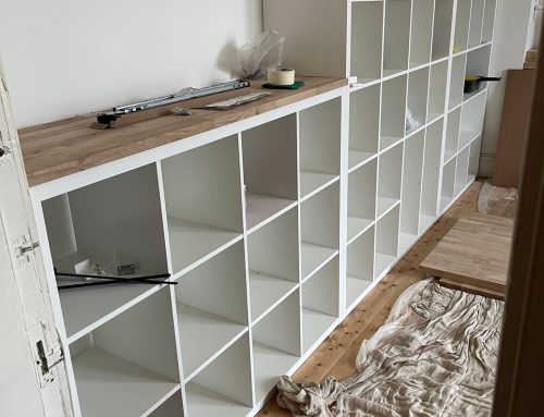 Ikea furniture has entered the room!