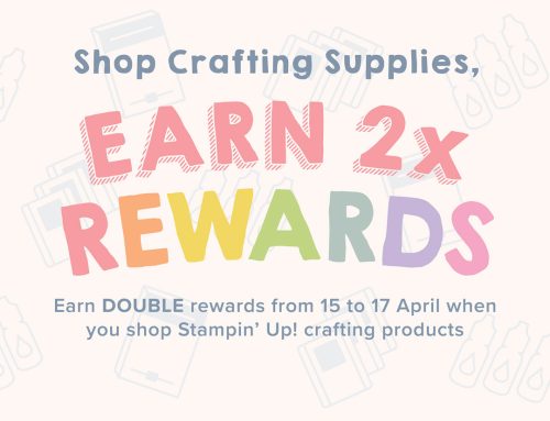 Double rewards!  15-17th April
